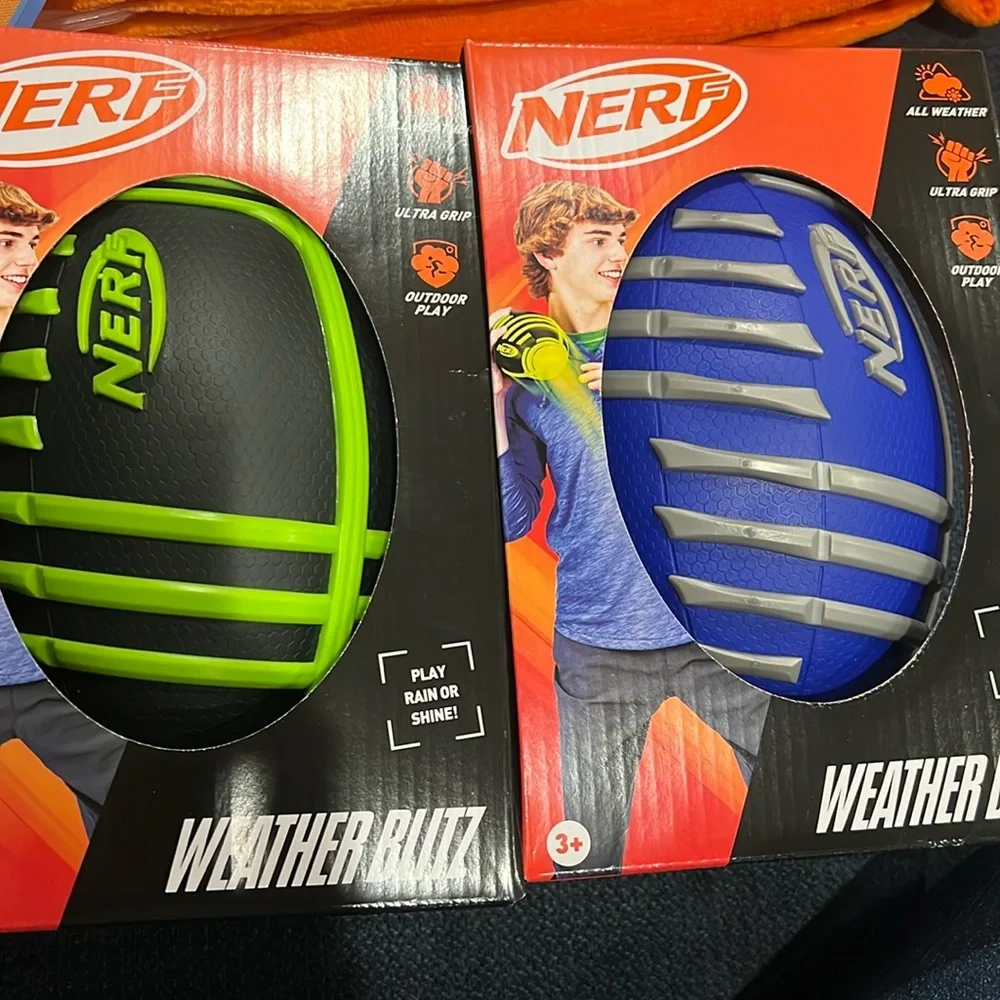 NERF Weather Blitz Football‎ BUNDLE